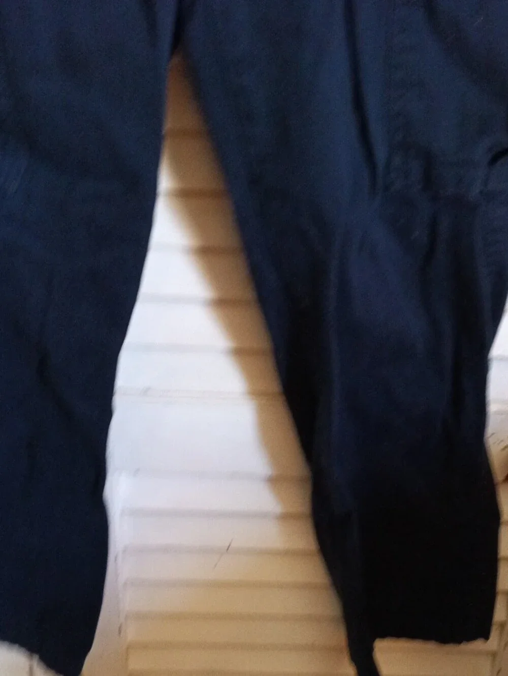 Place durable solid waistband